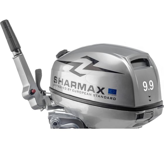 Лодочный мотор Sharmax 2х-тактный ПЛМ SM9.9HS 5006