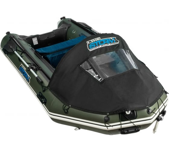 Лодка ПВХ Stormline Heavy Duty AIR PRO 340 зеленая 1066z 1