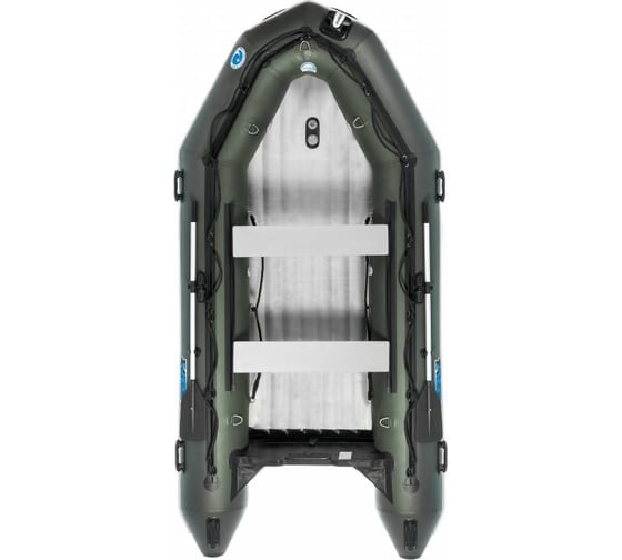 Лодка Stormline ПВХ Heavy Duty AIR 430 серая 1061b