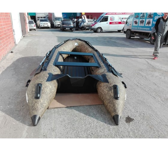 Лодка Stormline ПВХ HeavyDuty AIR LIGHT 360 камуфляж 1051km