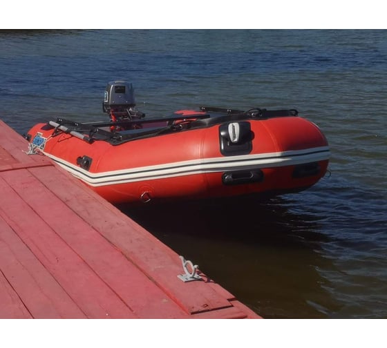 Лодка Stormline ПВХ HeavyDuty AIR LIGHT 360 красная 1051k