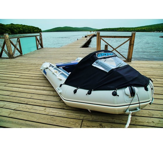 Лодка ПВХ Stormline Heavy Duty AIR PRO 360 серая 1067b 1