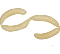 Мягкие приманки LureMax MAGGOT 0.5''/1см -White банка LSMG05B-015