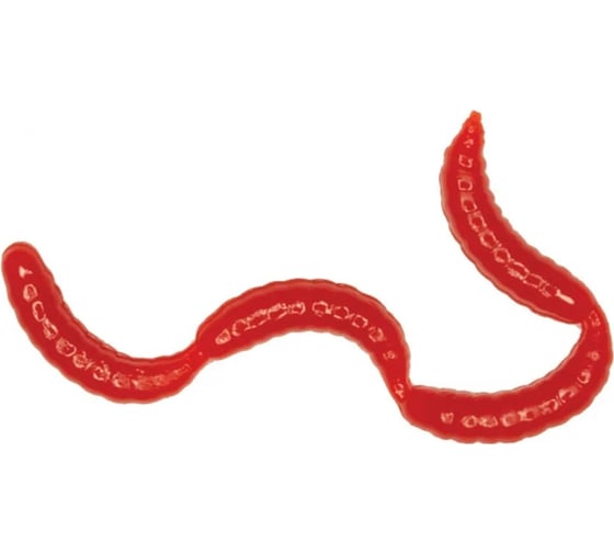 Мягкие приманки LureMax MAGGOT 0/5''/1см Blood Red банка LSMG05B-019