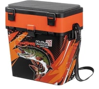 Рыболовный зимний ящик Helios PIKE HS-IML-19-O оранжевый 00000351000