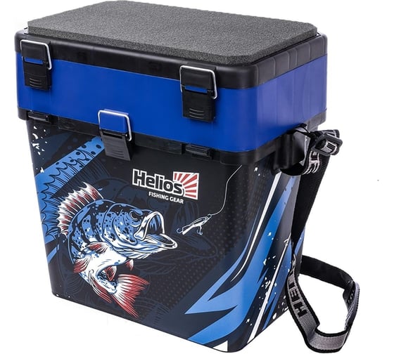 Рыболовный зимний ящик Helios ICE FISHING PERCH синий HS-IB-19-IFB 00000332851