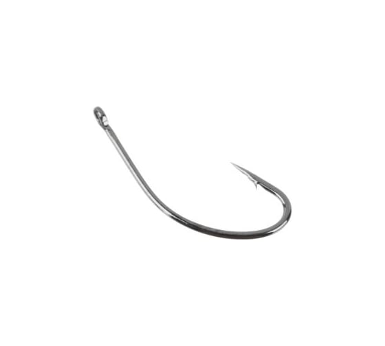 Набор крючков AZOR FISHING 10 шт., уклейка, №3, 4, 5, 6, высокоуглеродистая сталь, черный никель 143-066