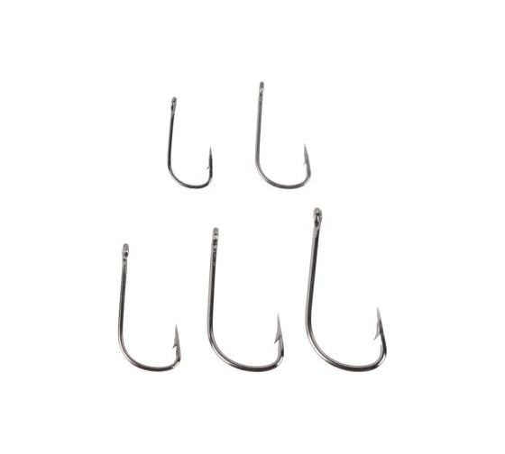 Набор крючков AZOR FISHING 10 шт., Абердин, №4,6,8,10, высокоуглеродистая сталь, черный никель 143-064