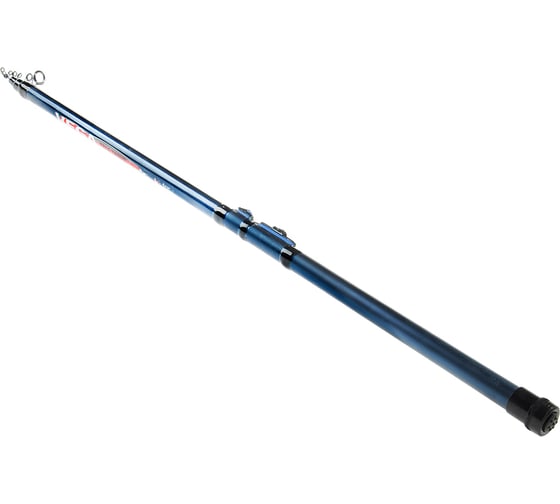 Телескопическая удочка с кольцами AZOR FISHING Вега файбергласс, 4.2м, тест 10-30гр 149-100