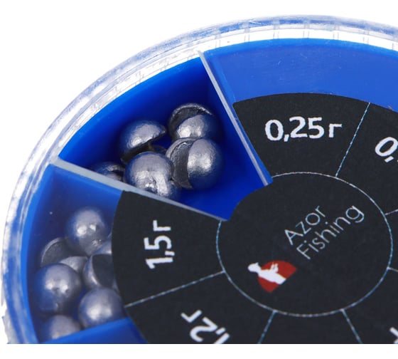 Набор грузил AZOR FISHING Дробинка малый 338-037