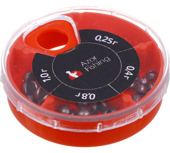 Маленький набор грузил AZOR FISHING маленький 338-112