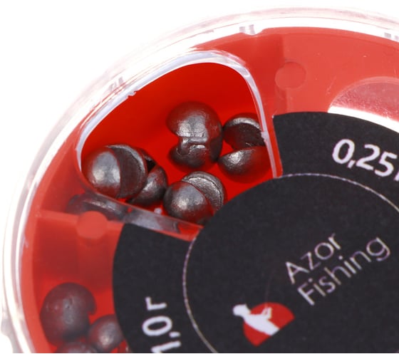 Маленький набор грузил AZOR FISHING маленький 338-112