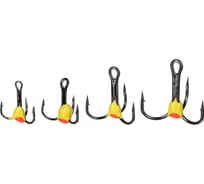 Набор крючков AZOR FISHING Чертик, №6-№12, 10 шт. 344-037