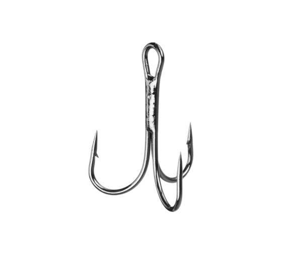 Набор крючков AZOR FISHING тройных, №4,2,1, черный никель, 10 шт. 344-064