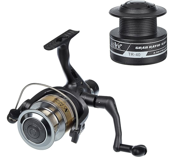 Катушка с задним фрикционом AZOR FISHING СB-40 Премиум, 4п.п, металлическая шпуля 142-016