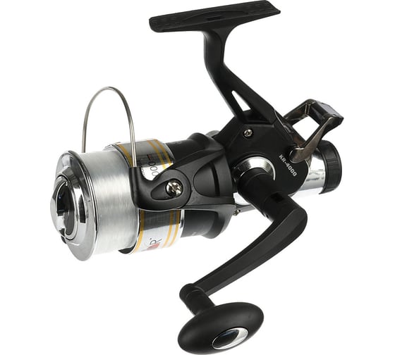 Катушка с байтраннером AZOR FISHING  Краун KR-40, 3п.п, c леской 0.35мм 142-029