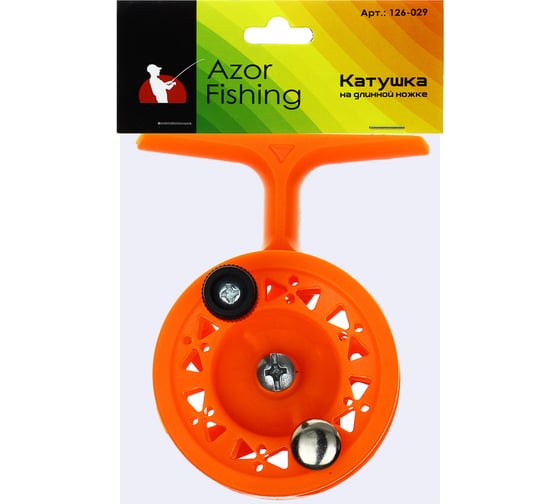 Катушка на длинной ножке AZOR FISHING диаметр 50мм 126-029