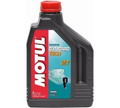 Масло для лодочных моторов OUTBOARD TECH 2T 2 л MOTUL 101726