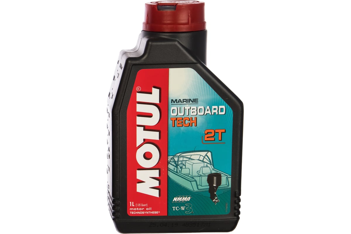 Масло для лодочных моторов OUTBOARD TECH 2T 1 л MOTUL 102789 - выгодная ...