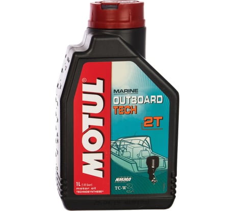 Масло для лодочных моторов OUTBOARD TECH 2T 1 л MOTUL 102789