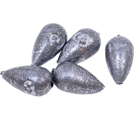 Груз скользящий Капля 3 г, 5 шт. 04-020-05