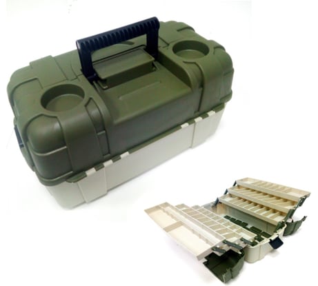 SALMO Ящик рыболов. пласт. 6ти-пол. 06 2706