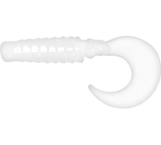 Мягкие приманки LureMax EBISU 2''/4 см, Glow White, 10 шт. LSE2-020 1