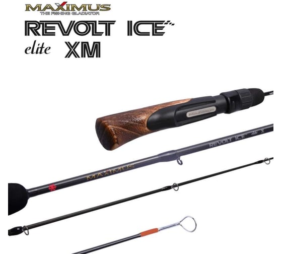 Зимняя удочка Maximus REVOLT ICE ELITE XM 302H 0.75 м, до 50 г MIRRIEXM302H