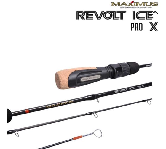 Зимняя удочка Maximus REVOLT ICE PRO X281H 0.70 м, до 50 г MIRRIPX281H