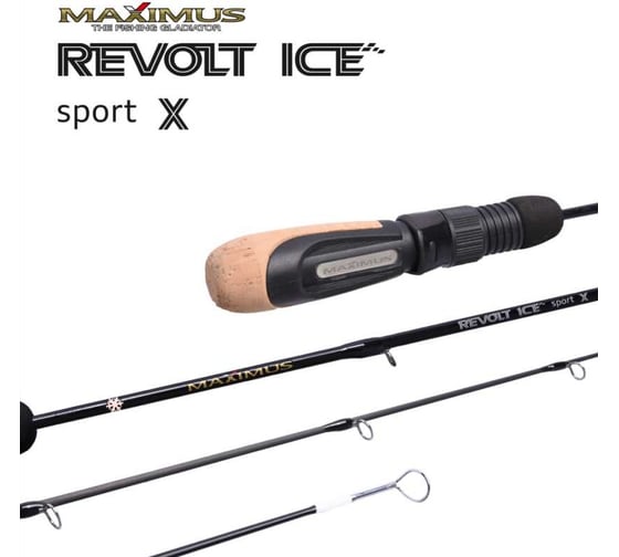 Зимняя удочка Maximus REVOLT ICE SPORT X 302XXH 0.75 м, до 90 г MIRRISX302XXH