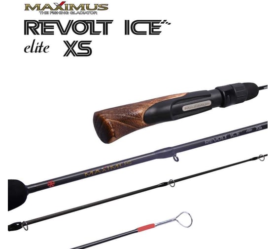 Зимняя удочка Maximus REVOLT ICE XS ELITE 301H 0.75 м, до 50 г MIRRIEXS301H