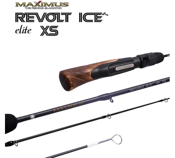 Зимняя удочка Maximus REVOLT ICE XS ELITE 301XXH 0.75 м, до 90 г MIRRIEXS301XXH