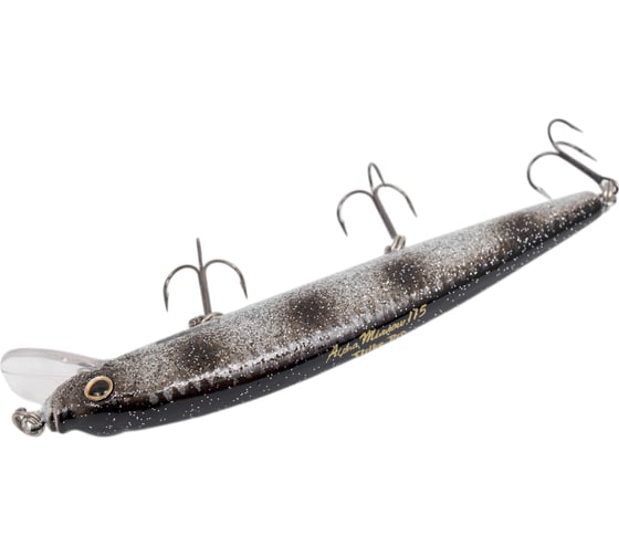 Воблер Strike Pro Alpha Minnow 115 цвет: A249F-3D Silver Spotted Bullhead EG-033FA249F-3D