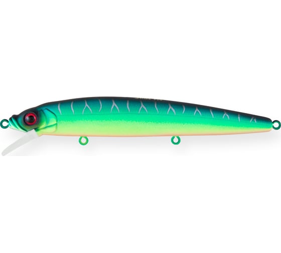 Воблер Strike Pro Alpha Minnow 115 цвет: A223S-RP Pearl Mat Tiger EG-033FA223S-RP