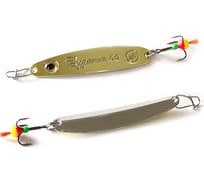 Вертикальная блесна Ecopro Судачья с глазом, 70мм, 15г, G/S EPSST70EGS
