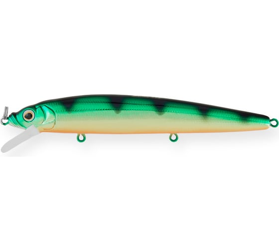 Воблер Strike Pro Alpha Minnow 115 цвет: A45E Natural Perch EG-033FA45E 1