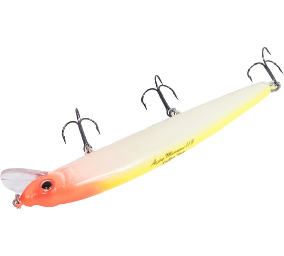 Воблер Strike Pro Alpha Minnow 115 цвет: A116L Fluo Clown EG-033F#A116L