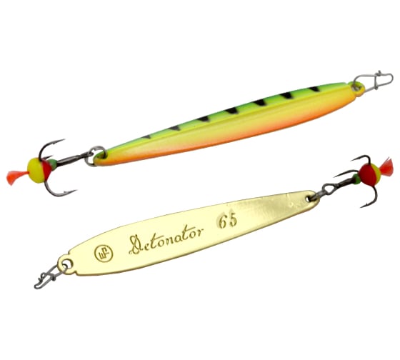 Вертикальная блесна Ecopro Detonator, 85мм, 11г, FTG EPVJDT85FTG 1