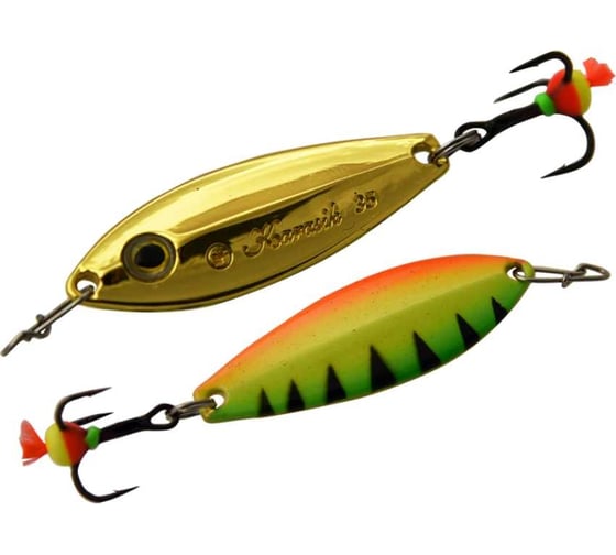 Вертикальная блесна Ecopro Karasik, 35мм, 4,5г, FTG EPVJKR35FTG 1