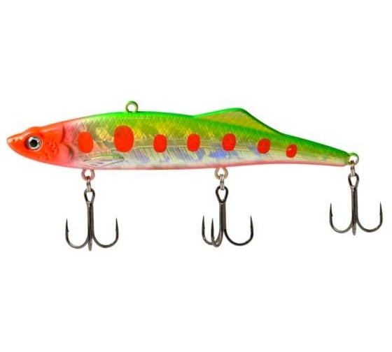 Виб Ecopro Kuda 105мм, 35г, 023-Broken Lime EPVKD105/35S-023