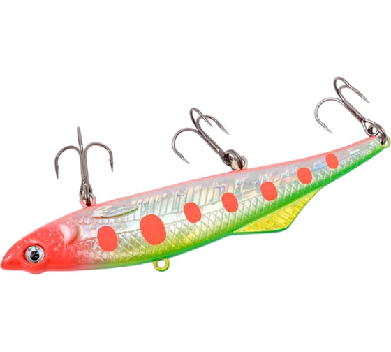Виб Ecopro Kuda 105мм, 35г, 023-Broken Lime EPVKD105/35S-023