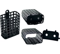 Фидерная металлическая плоская кормушка Ecopro черная 120 г, 10 шт B-BP0305-120