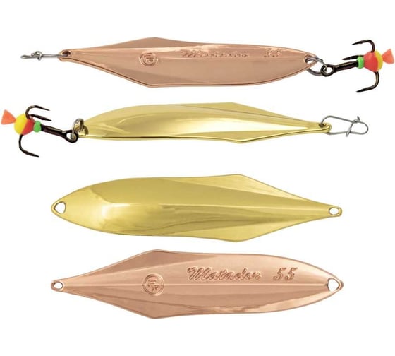 Вертикальная блесна ECOPRO Matador, 45 мм, 4г, G/C EPVJLMR45GC