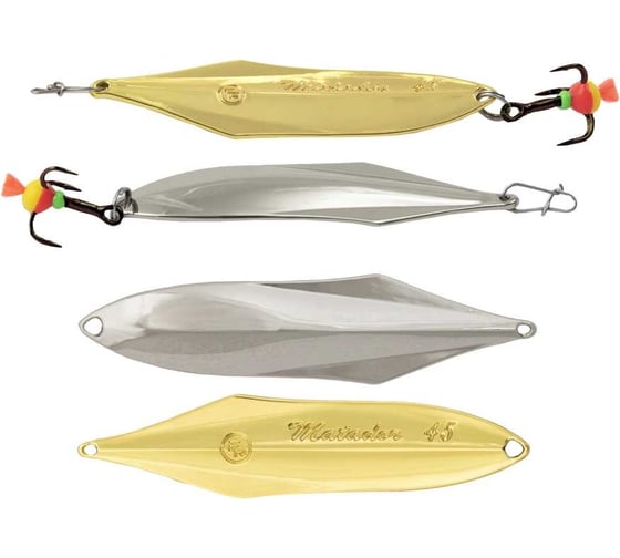 Вертикальная блесна ECOPRO Matador, 45 мм, 4г, S/G EPVJLMR45SG