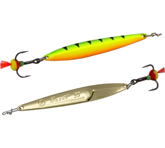 Вертикальная блесна ECOPRO Scout, 65 мм, 7.5г, FTG EPVJSC65FTG