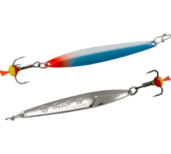 Вертикальная блесна ECOPRO Scout, 65 мм, 7.5г, BLS EPVJSC65BLS