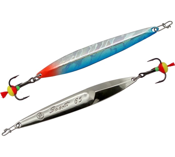 Вертикальная блесна ECOPRO Scout, 75 мм, 11г, BIB EPVJSC75BIB 1