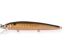 Воблер Strike Pro Alpha Minnow 115 цвет: 613-713 Black Back Smoked OB EG-033F613-713