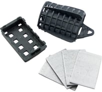 Фидерная пластиковая кормушка Ecopro сетка с грунтозацепом 70 г, 10 шт. EPF-HDR-PSG70