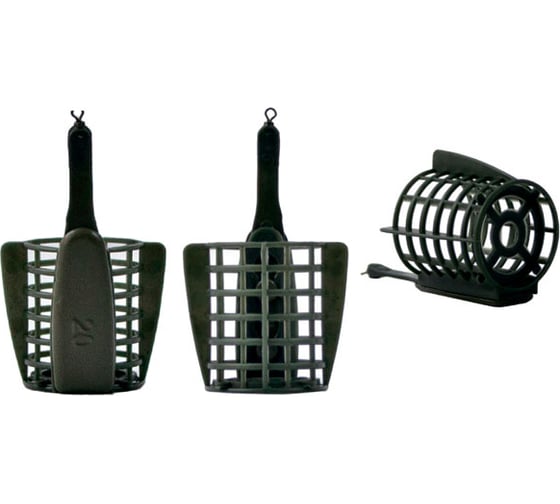 Фидерная пластиковая кормушка Ecopro с дном 30 г, 10 шт B-BP0304-30